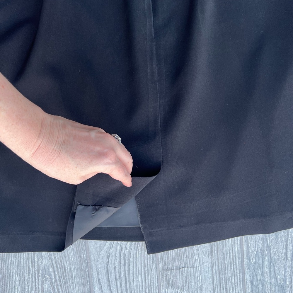 Anne Klein Suit Essentials Basic Black Lined Dres… - image 5